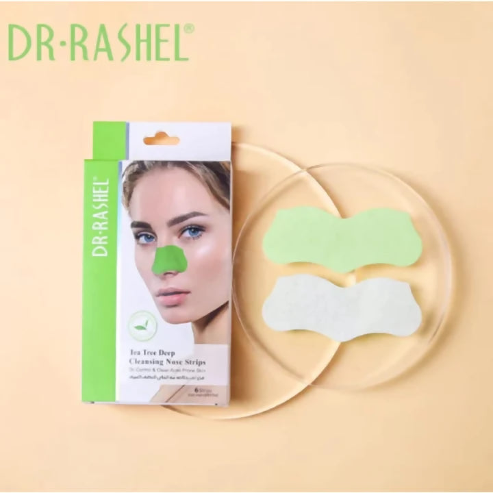 Dr. Rashel 6Pcs pack Tea Tree Deep Cleansing Nose Strips