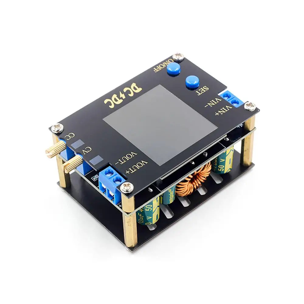 DC DC Automatic Boost/Buck Converter CC CV Power Module 0.5-30V 3A 35W/4A 50W Adjustable Regulated power supply Voltmeter