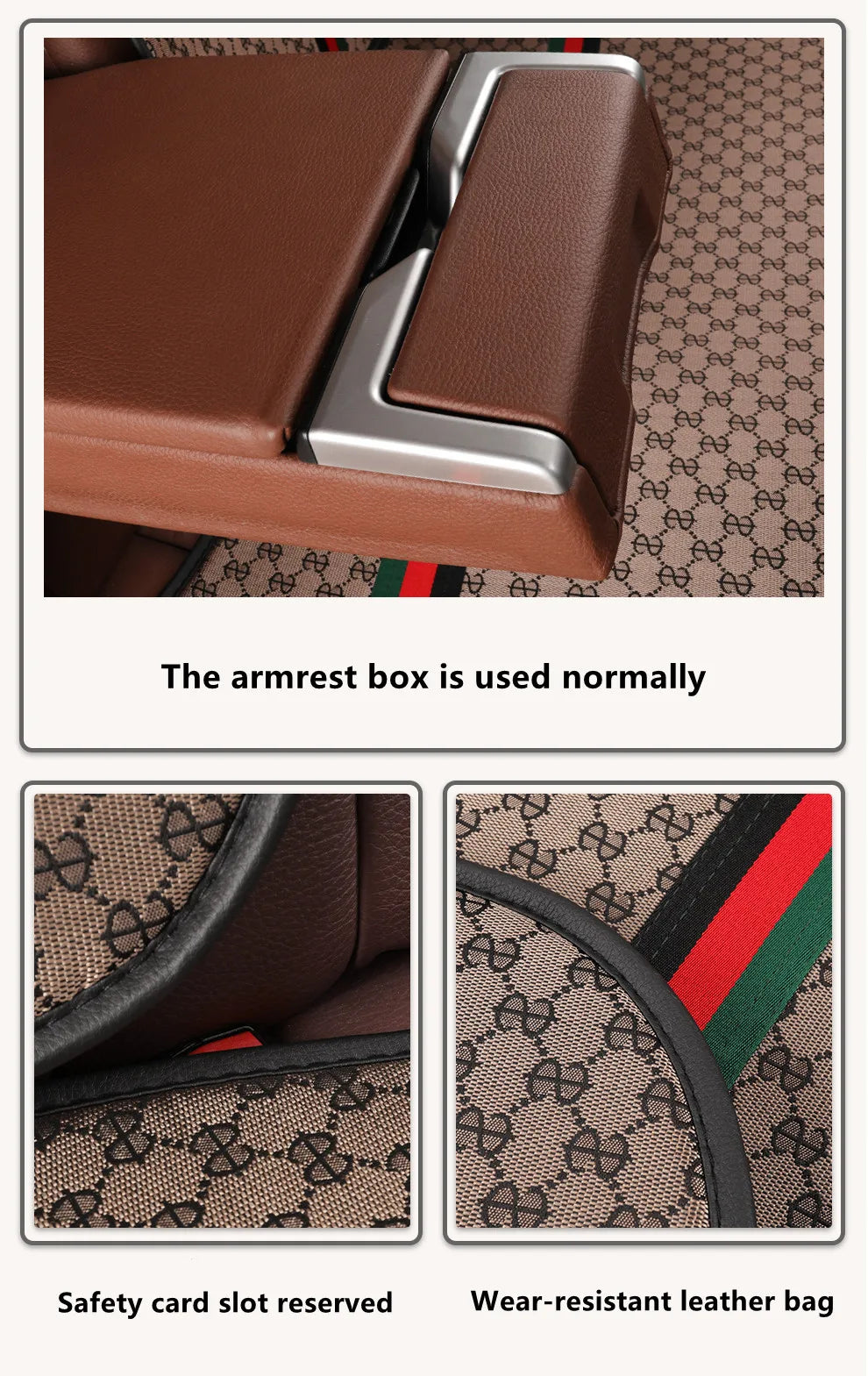 2021 new car seat four seasons universal three-piece single-piece polyester fiber car seat cushion winter cute rear trolley mat