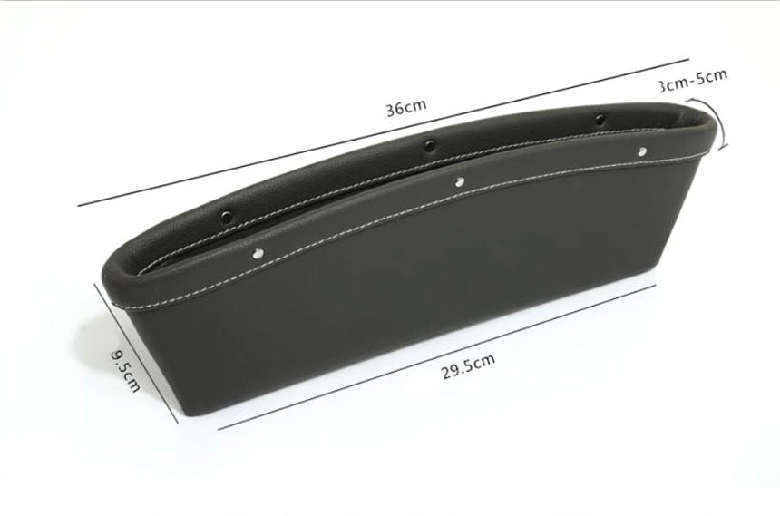 Stowing Tidying Magic PU Storage Box Seats Crevice leather Box Interior Accessories For Infiniti Q50 QX50 QX60 Q70
