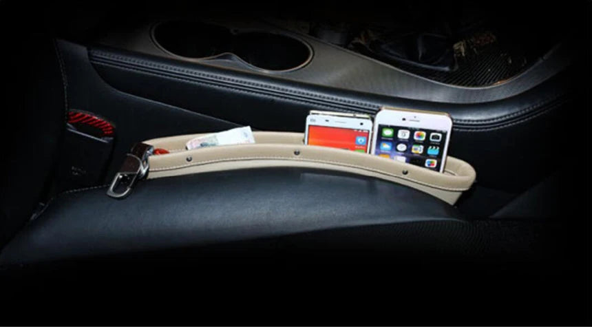 Stowing Tidying Magic PU Storage Box Seats Crevice leather Box Interior Accessories For Infiniti Q50 QX50 QX60 Q70