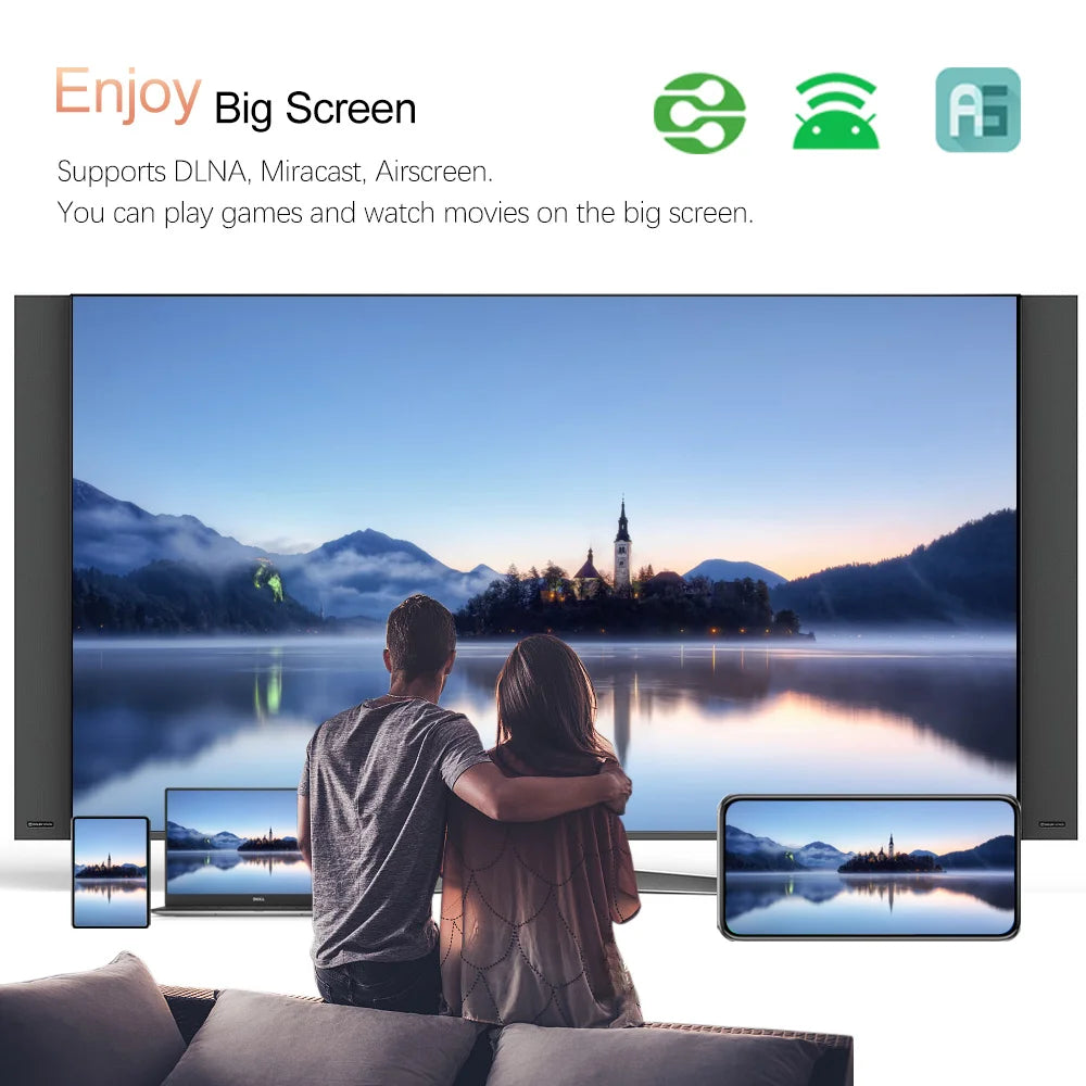 VONTAR X4 Amlogic S905X4 Smart TV Box Android 11 4GB 128G 32GB 64GB Wifi  BT AV1 Media Player TVBOX 4K 1000M Set top box