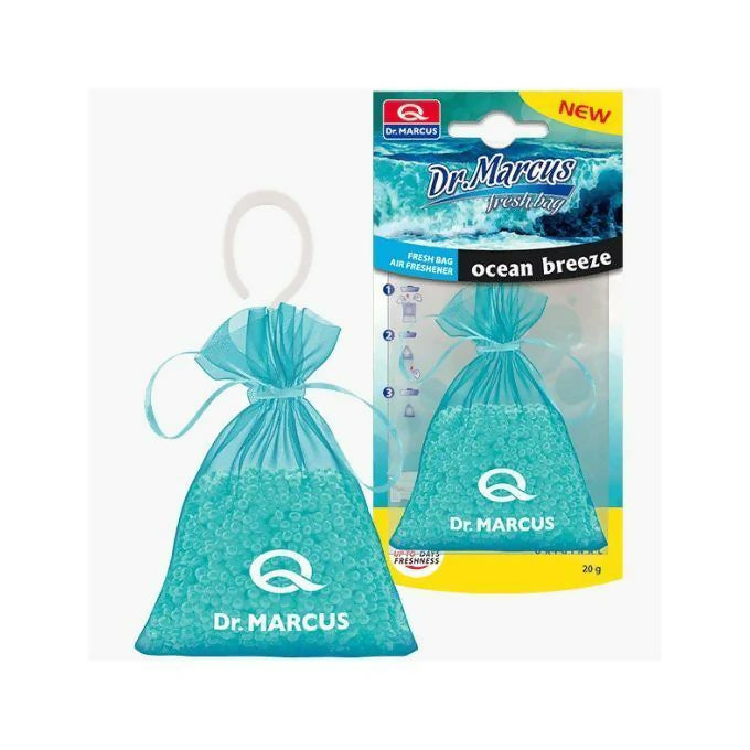 Dr Marcus Car Air Freshener Fresh Bag - Upto 45 Days of Fresh Fragnance, Multi-Purpose Air Freshner for Home, Office - 20g