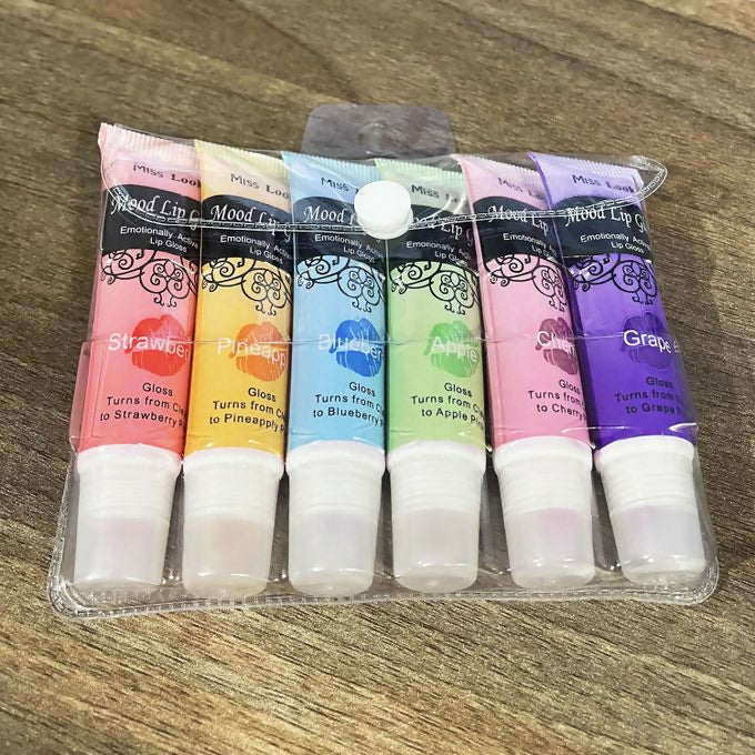 Miss Look 6pcs Set Colour Changing Magic Lip Gloss