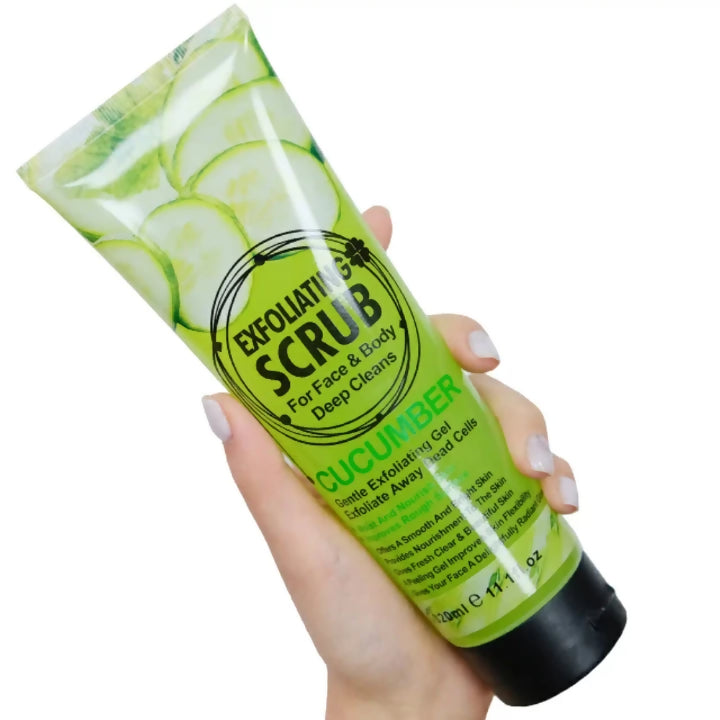 Fruit of the Wokali Cucumber Exfoliating Face Scrub & Body Dead Cells Cleansing