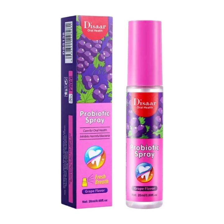 Disaar Probiotic Grape Flavor Oral Freshener - 20ml