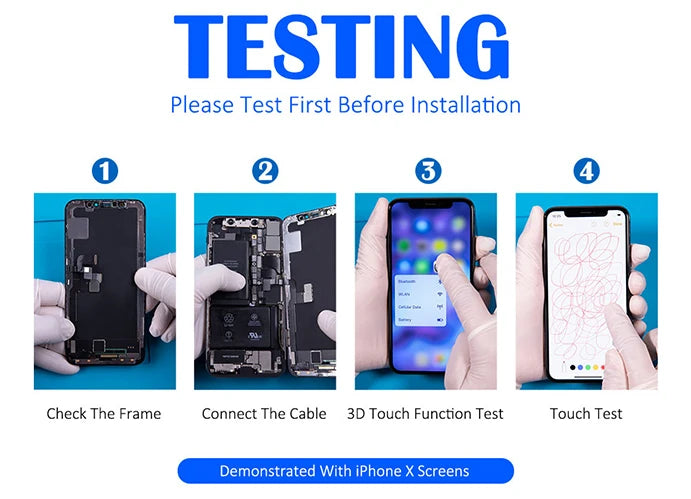 Elekworld Best Choice incell LCD for iPhone 11 Pro Display Screen With 3D Touch Digitizer  Assembly No Dead Pixel Replacement