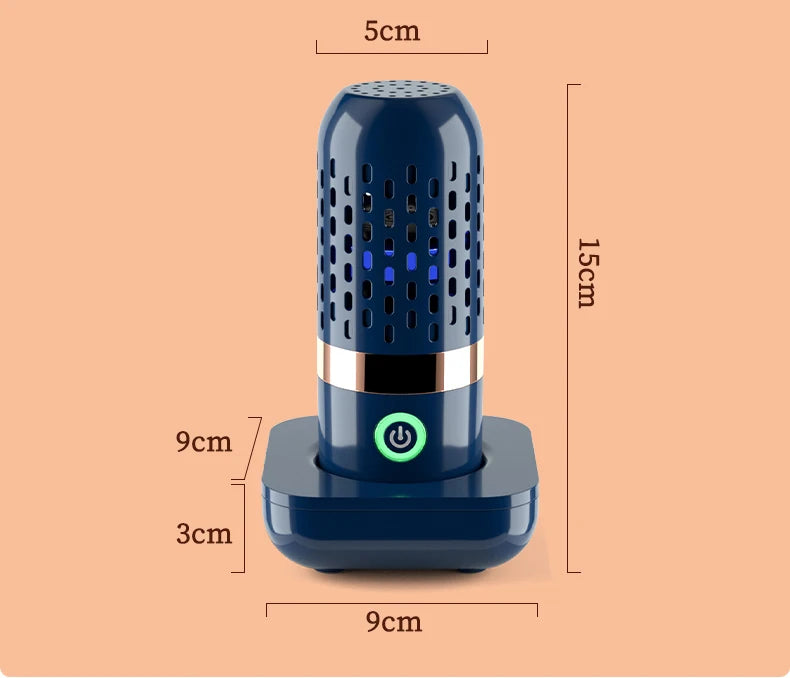 Fruit Vegetable Washing Machine Capsule Shape Wireless Food Purifier Household Pesticide Disinfection Vegetables Cleaner Machine