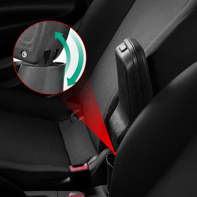 Car Central Control Armrest Storage Box For Mercedes New Smart 453 Fortwo Forfour Car Accessories Interior Stowing Tidying