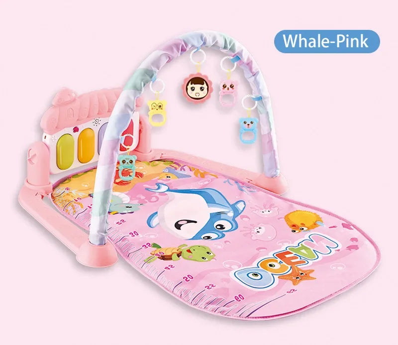 New Selling Baby Toys Music Pedal Piano 0-1 Year Old Newborn Piano Game Pad Christmas Gift Mother and Child Supplies
