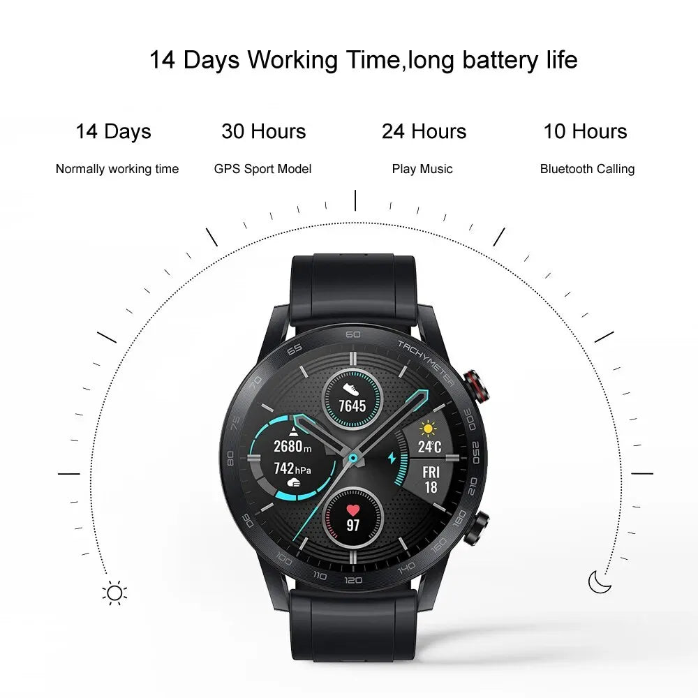 HONOR MagicWatch 2 46mm Smart Watch Global Version Bluetooth Calling S NairoMarket