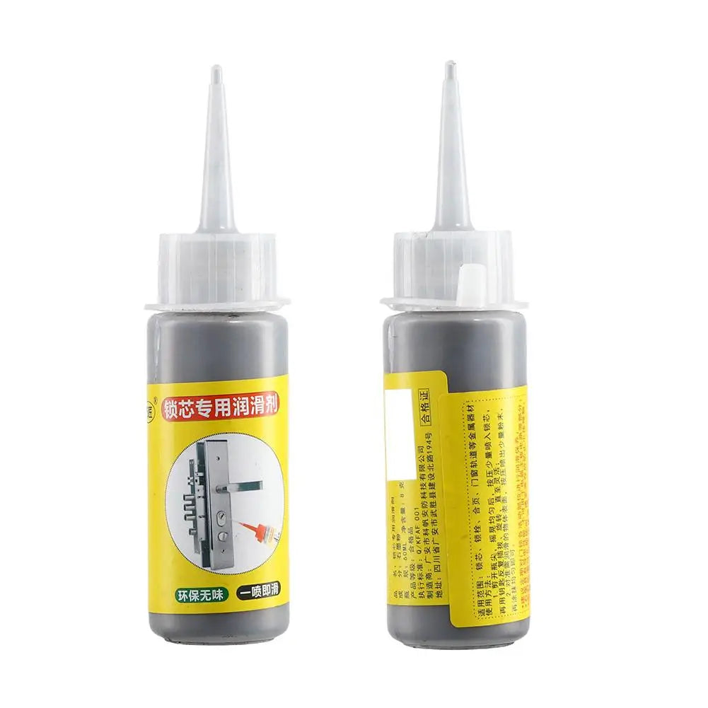 60ml Graphite Powder Lubricant Natural Lock Core Keyhole Lubricant Pencil Powder For Window Keys Door Guide Hinge Lock