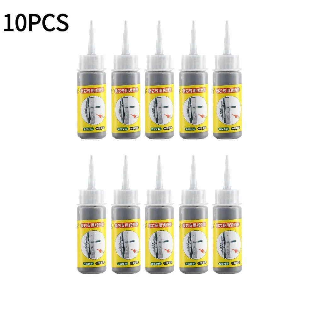60ml Graphite Powder Lubricant Natural Lock Core Keyhole Lubricant Pencil Powder For Window Keys Door Guide Hinge Lock