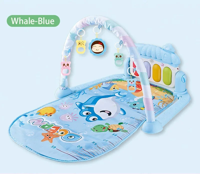 New Selling Baby Toys Music Pedal Piano 0-1 Year Old Newborn Piano Game Pad Christmas Gift Mother and Child Supplies