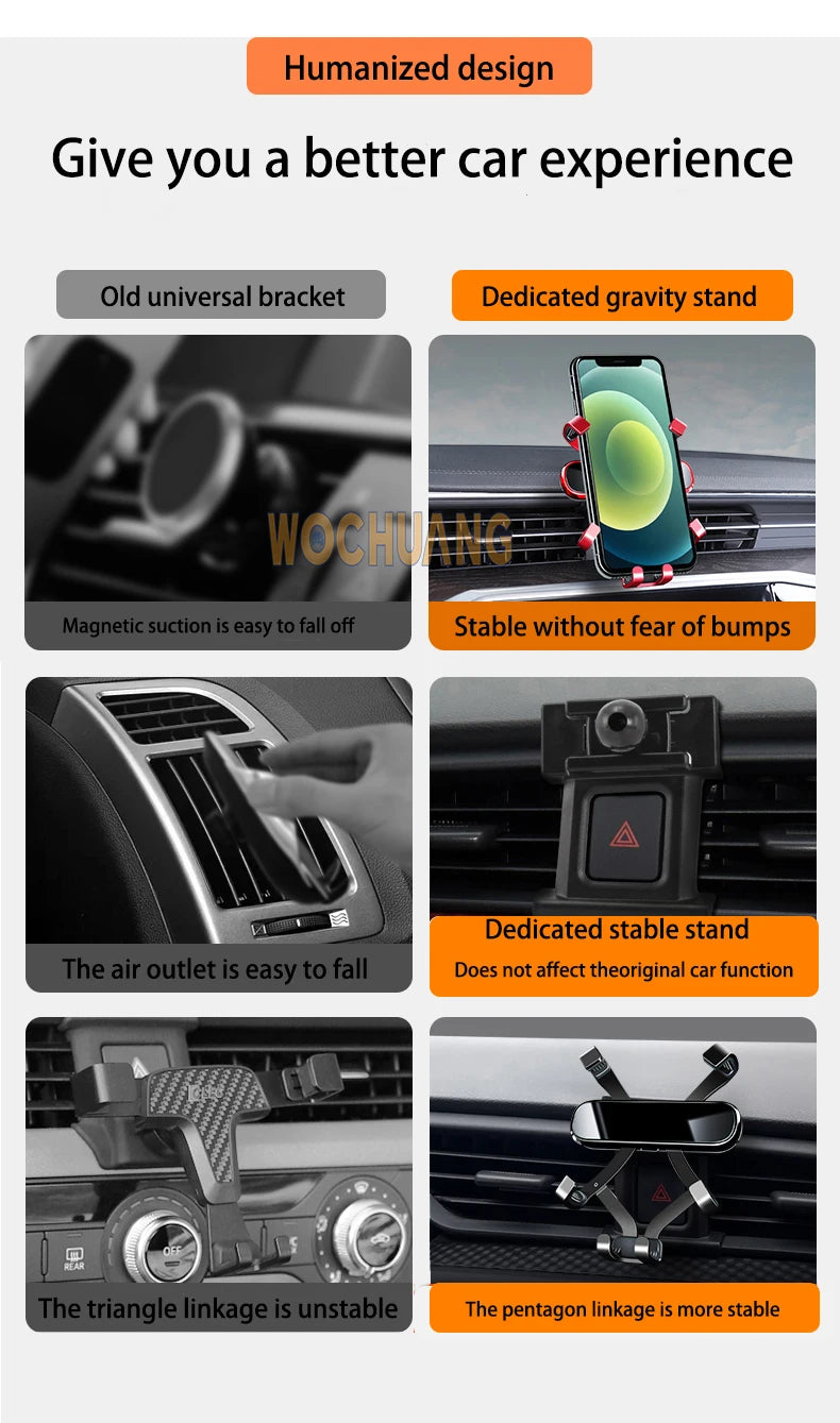 Car Mobile Phone Holder For Lexus RX300 RX350 RX450H 2009-2022  360 Degree Rotating GPS Special Mount Support BracketAccessories