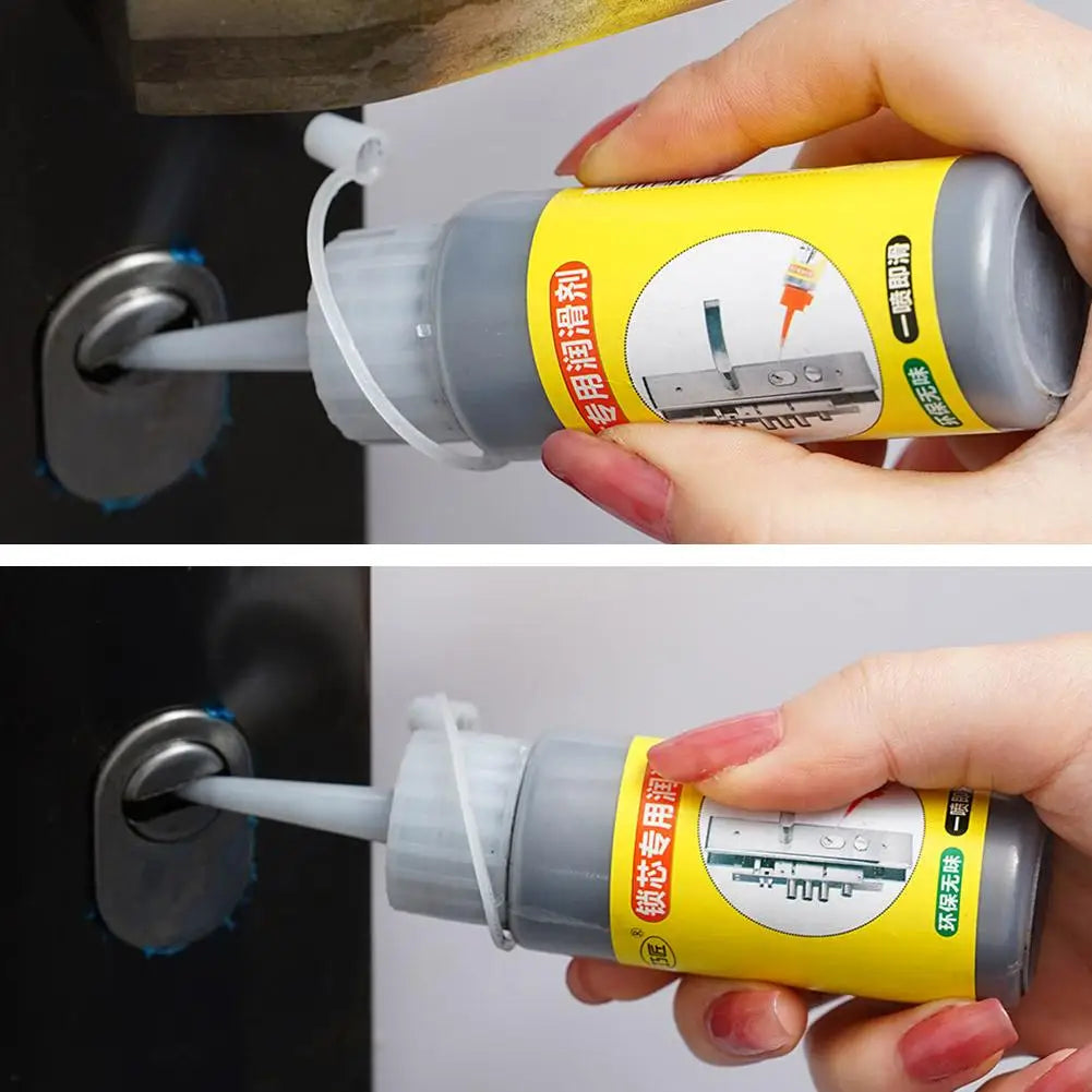 60ml Graphite Powder Lubricant Natural Lock Core Keyhole Lubricant Pencil Powder For Window Keys Door Guide Hinge Lock