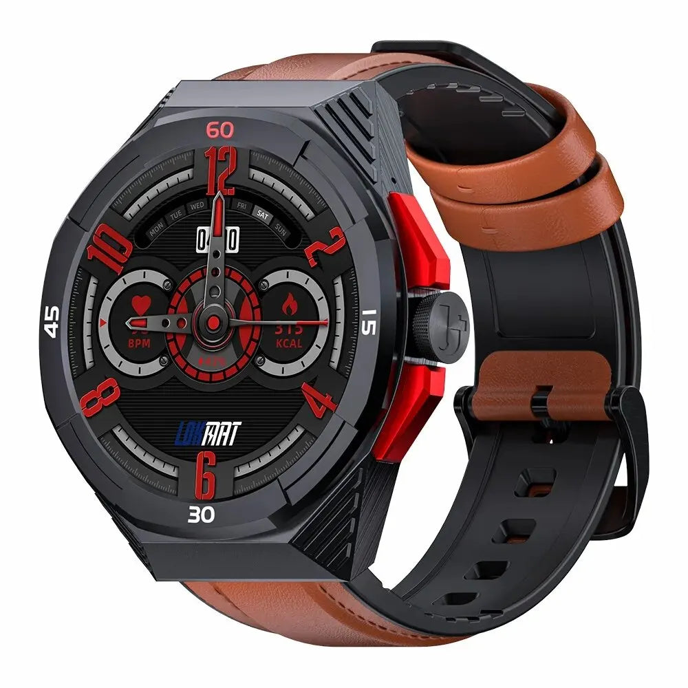 LOKMAT COMET 2 PRO Smart Watch Bluetooth Calls Watch Waterproof Fitness Tracker Heart Rate Message Push Smartwatches for Phone