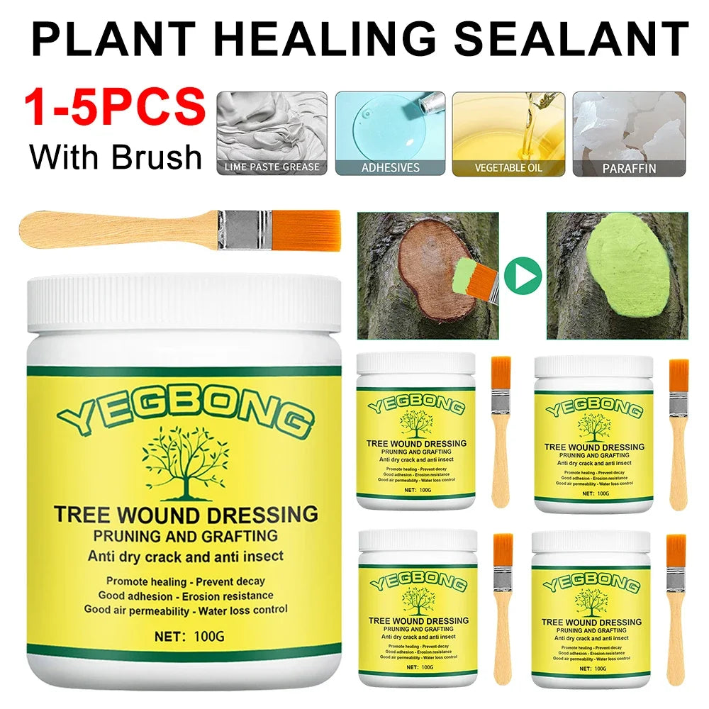 1-5Box Tree Grafting Paste Tree Wound Repair Pruning Sealer Bonsai Wound Healing Agent Plant Saw Cuts Coating Pruning Heal Paste