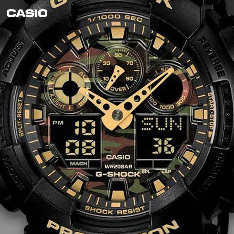 CASIO GA 100CF G SHOCK Camouflage Series Cool Back Multi Functional Me NairoMarket