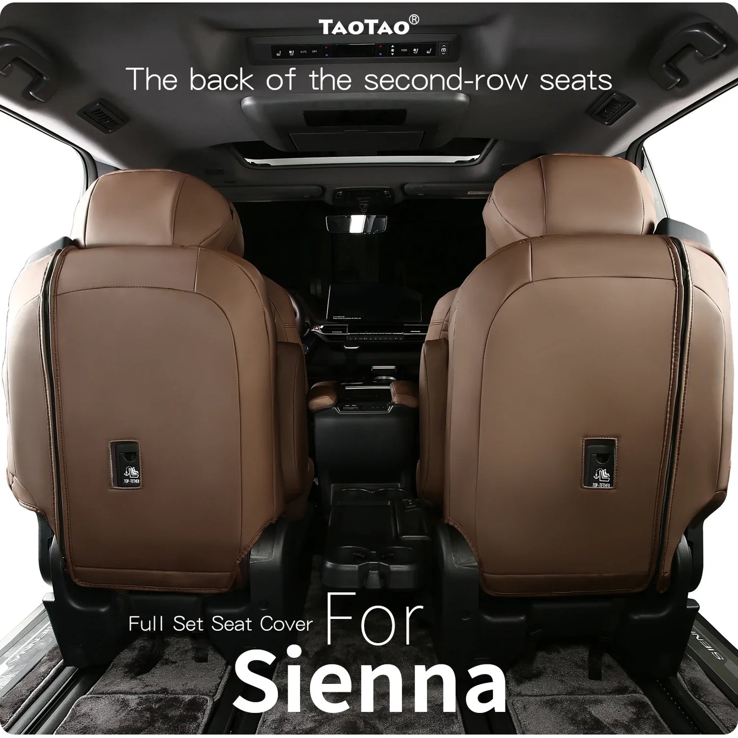 Suitable for Toyota Sienna 2021 2022 2023 2024 car seat covers skin full set truck cover Platinum LE XLE XSE Woodland 7/8 seat
