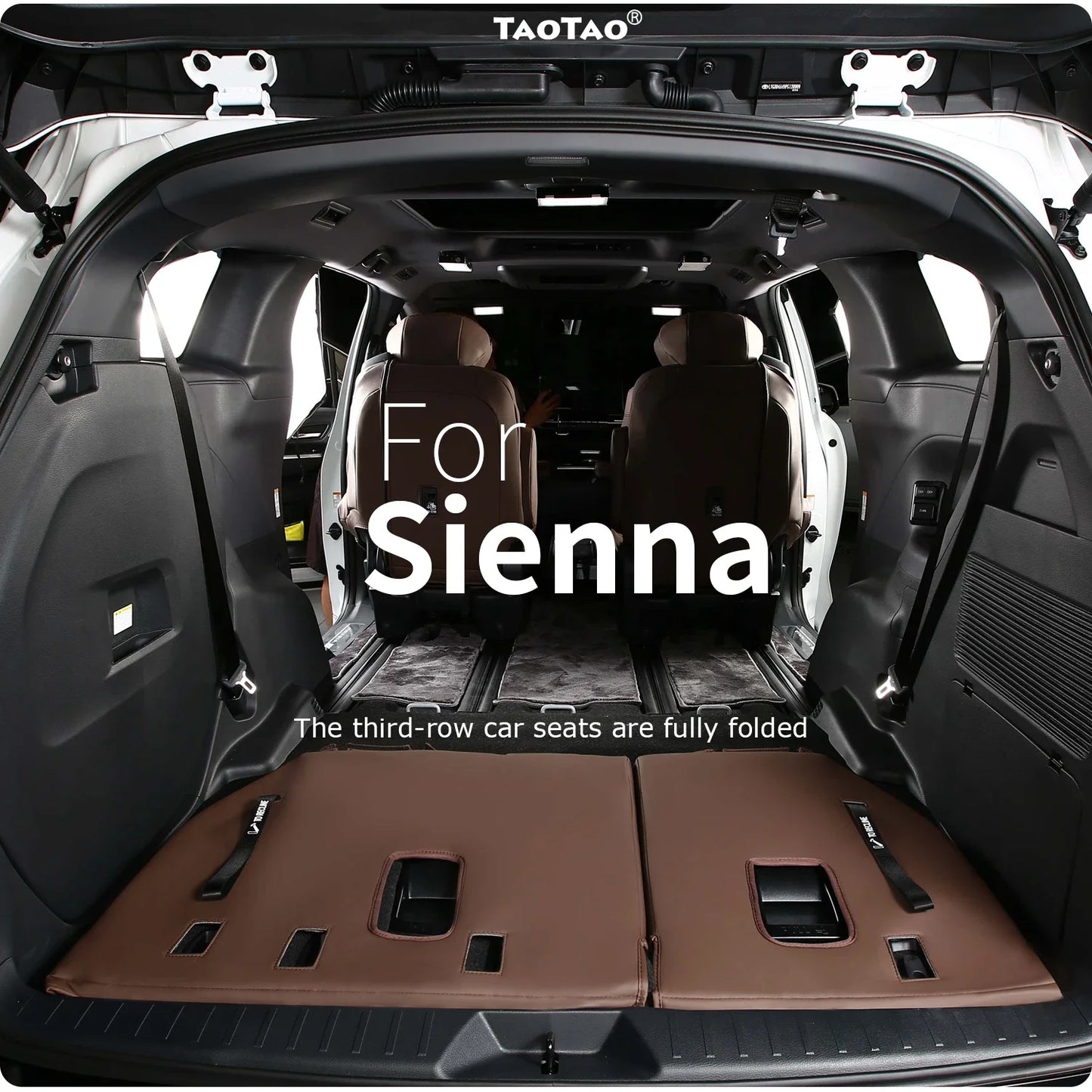 Suitable for Toyota Sienna 2021 2022 2023 2024 car seat covers skin full set truck cover Platinum LE XLE XSE Woodland 7/8 seat