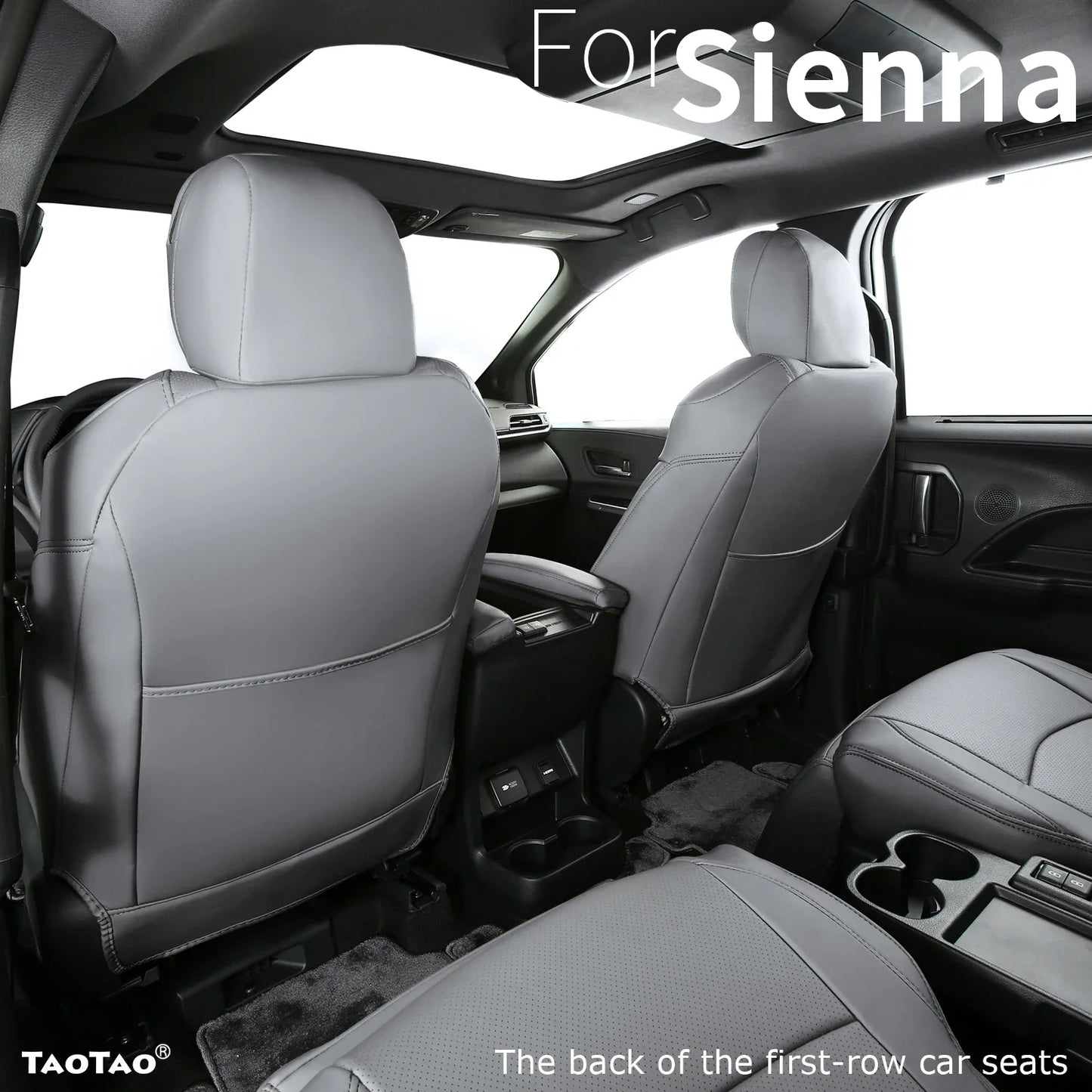 Suitable for Toyota Sienna 2021 2022 2023 2024 car seat covers skin full set truck cover Platinum LE XLE XSE Woodland 7/8 seat