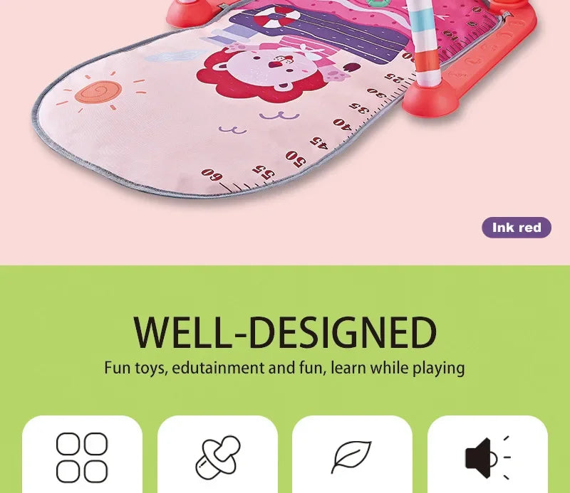 New Selling Baby Toys Music Pedal Piano 0-1 Year Old Newborn Piano Game Pad Christmas Gift Mother and Child Supplies