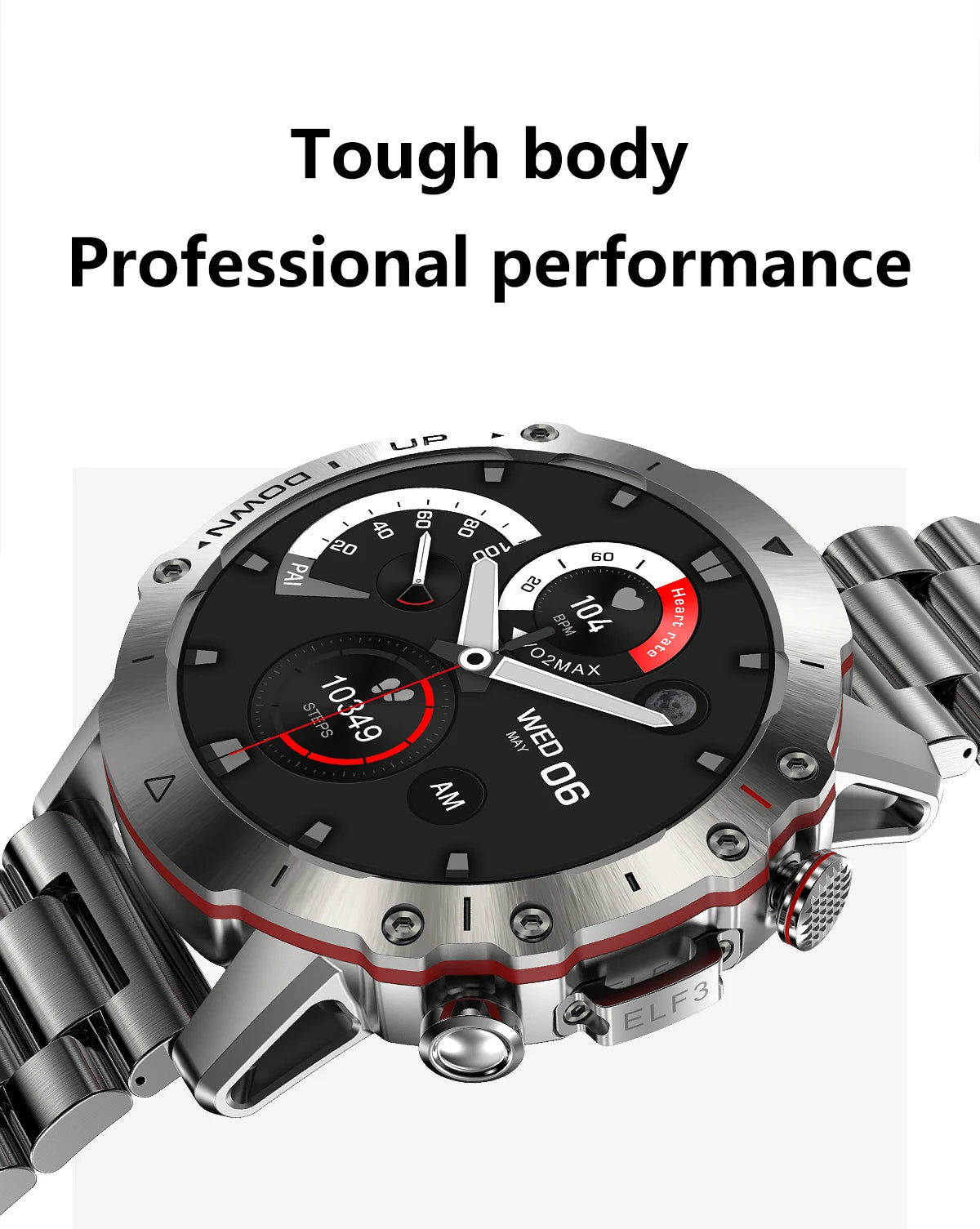 LEMFO Y7 Smart Watch Men 2024 IP68 Waterproof 100 Sports Modes Blueto NairoMarket