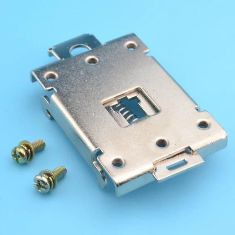1~10PCS Single Phase SSR 35MM DIN Applicable To For DA AA DD VA VD LA Rail Fixed Solid State Relay Clip Clamp With 2 Mounting