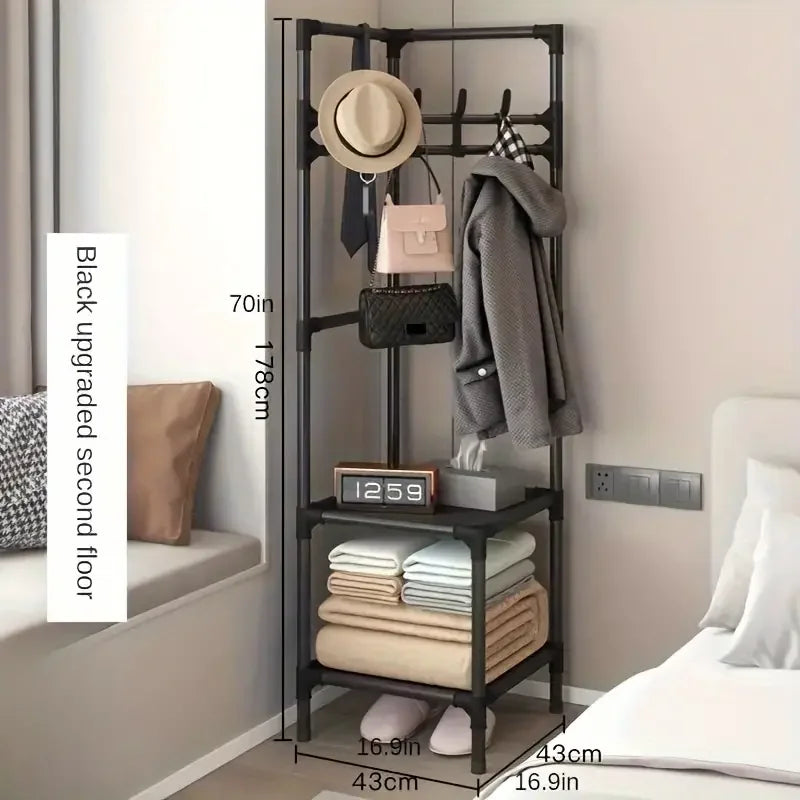 Space saving coat storage sale