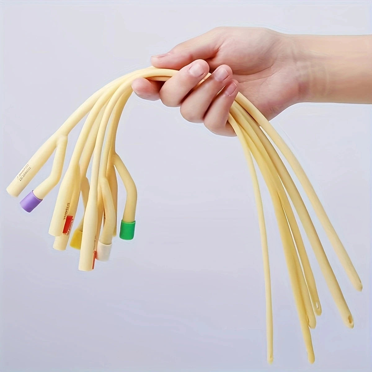 10 pcs/box Urinary Catheter Medical Two Way Latex Foley Catheter Urine ...
