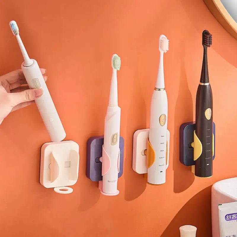 1~10PCS Toothbrush Holder Wall-mounted Electric Toothbrush Storage Rack Gravity Induction Toilet Couples Rack Free Punching