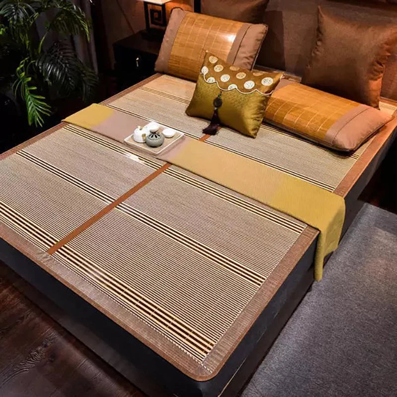 Carbonized bamboo mat foldable bamboo mattress student dormitory dou NairoMarket