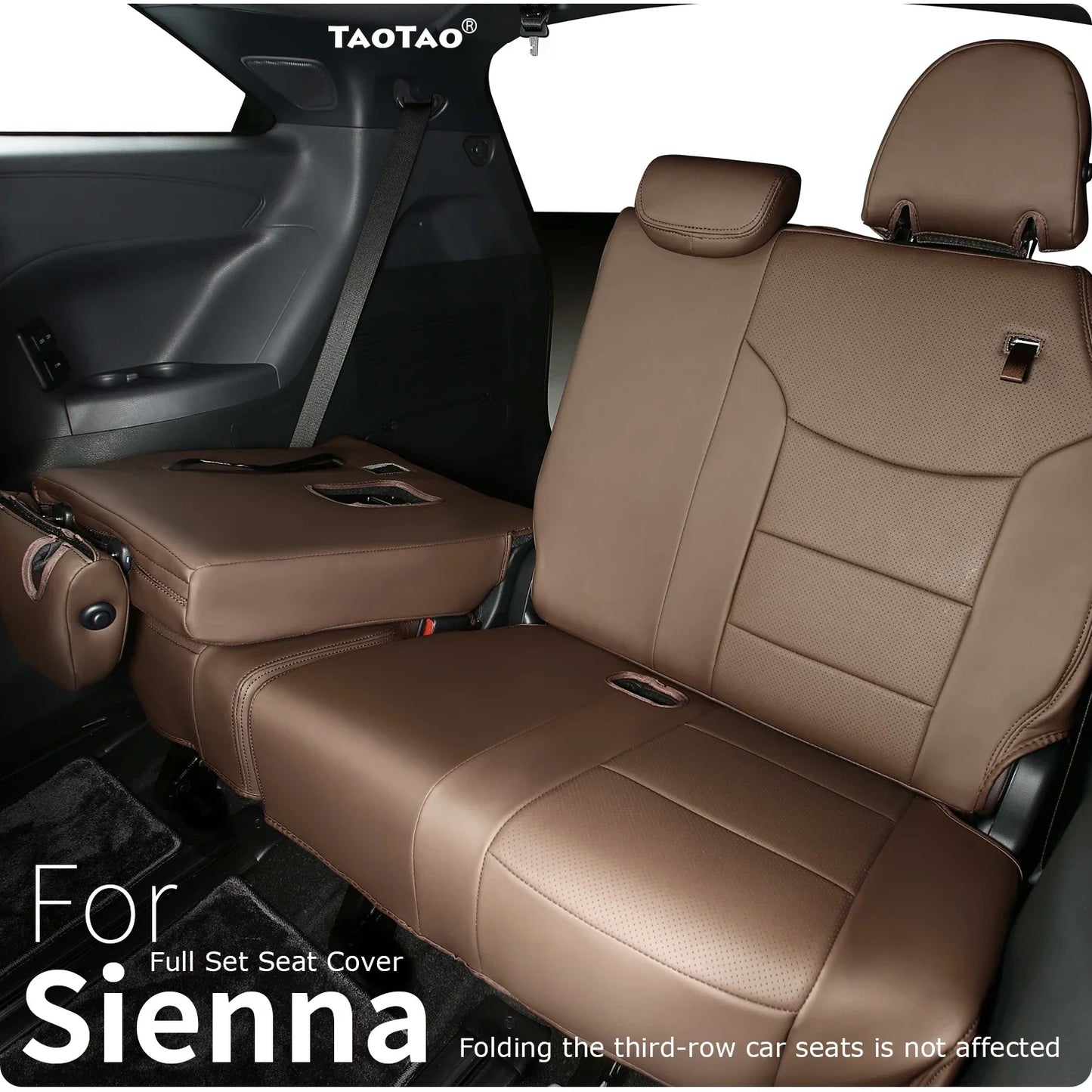 Suitable for Toyota Sienna 2021 2022 2023 2024 car seat covers skin full set truck cover Platinum LE XLE XSE Woodland 7/8 seat