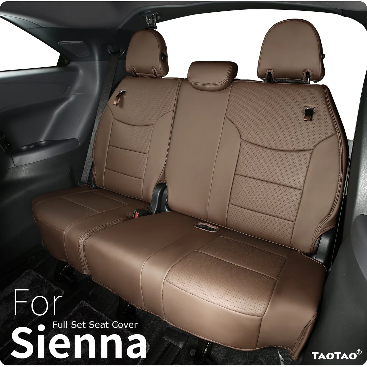 Suitable for Toyota Sienna 2021 2022 2023 2024 car seat covers skin full set truck cover Platinum LE XLE XSE Woodland 7/8 seat