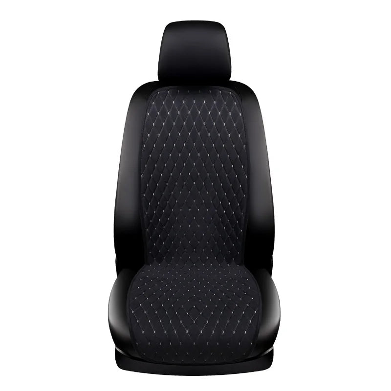 Warm Winter Car Seat Cover Universal Plush Velvet Car Seat Cushion Protector Chair Mat Fits Most Car Or SUV Interior Accessories