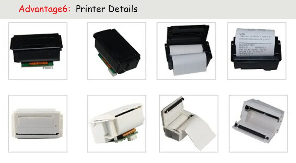 58mm Embedded Receipt Thermal Printer Panel Kiosk Printer with TTL/RS2 ...