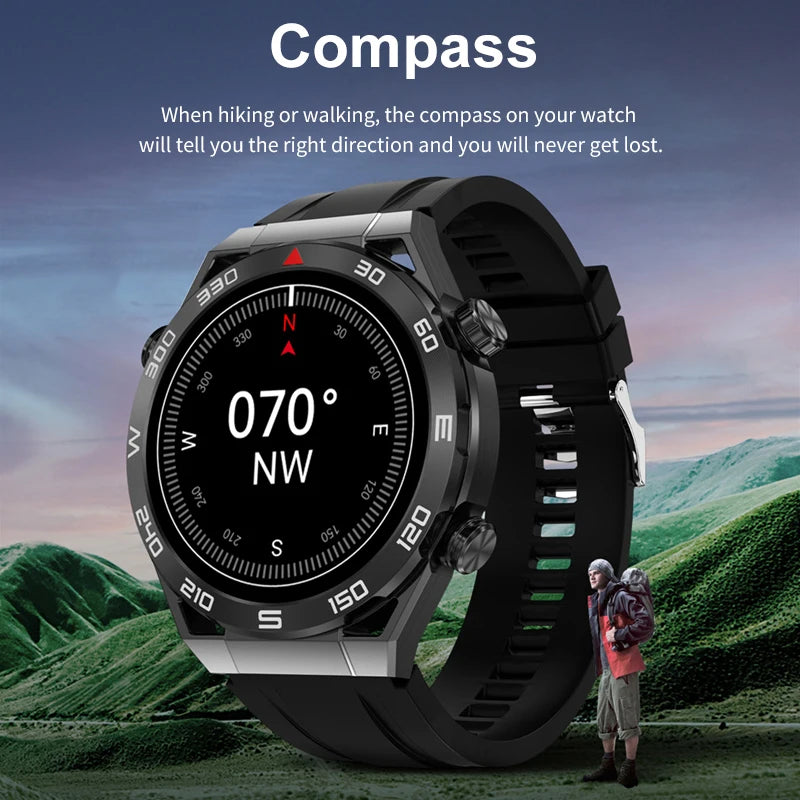 Smart Watches For Men Luxury NFC Smart Watch Men GPS Tracker Fitness B NairoMarket