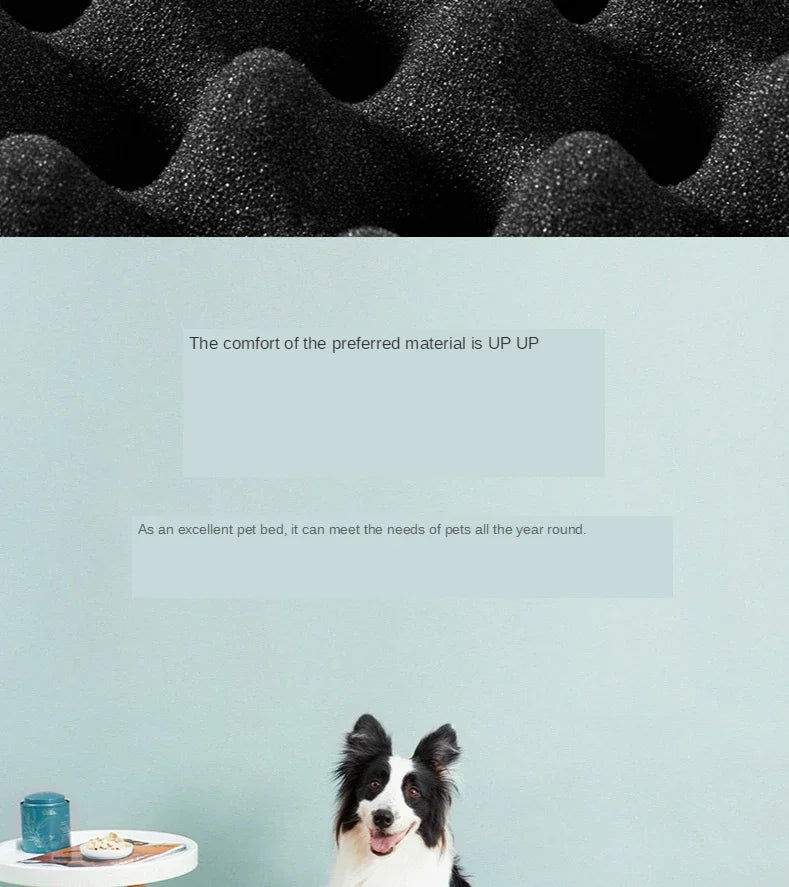Deep Sleep Mattress Cooling Dog Beds Cat Beds Memory Foam A/B Double-sided Inner Pad All Seasons Breathable Mattress