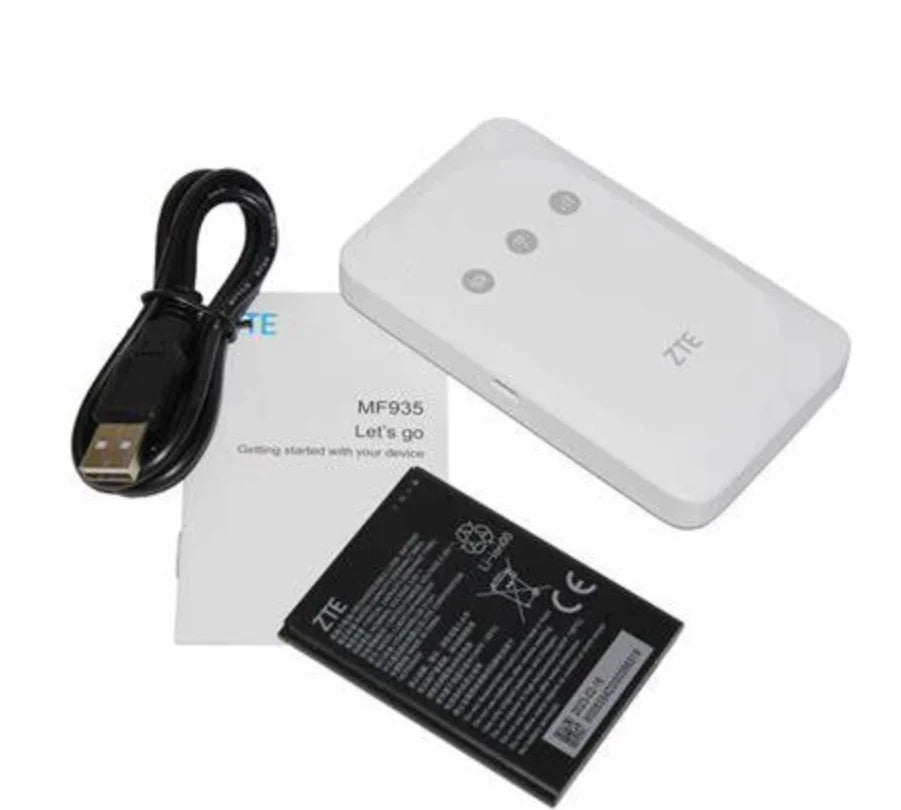 Wireless Routers - ZTE MF935 4G LTE 150Mbps Pocket WiFi Router (Open network) was listed for 549.00 on 6 Dec at 10:46 by Anytimedeals in Gauteng (ID:629150413 Wireless Routers - ZTE MF935 4G LTE 150Mbps Pocket WiFi Router (Open network) was listed for 549.00 on 6 Dec at 10:46 by Anytimedeals in Gauteng (ID:629150413
