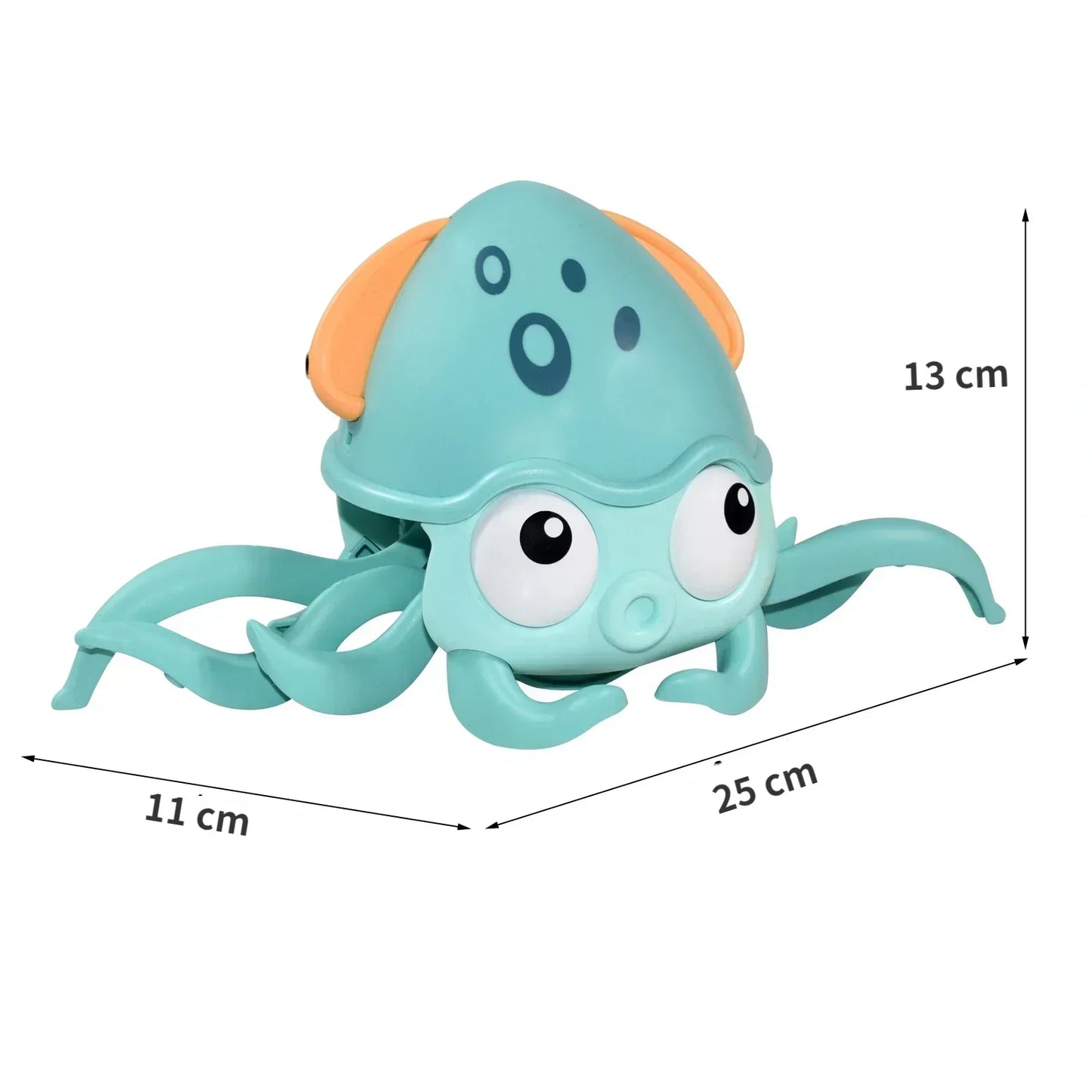 Escape Induction Crab Octopus Crawling Toy Baby Electronic Pets Musical Toys Educational Toddler Moving Toy Kids Christmas Gift