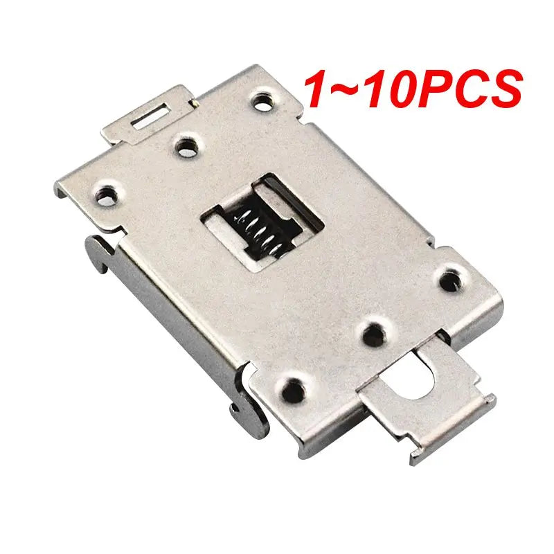 1~10PCS Single Phase SSR 35MM DIN Applicable To For DA AA DD VA VD LA Rail Fixed Solid State Relay Clip Clamp With 2 Mounting