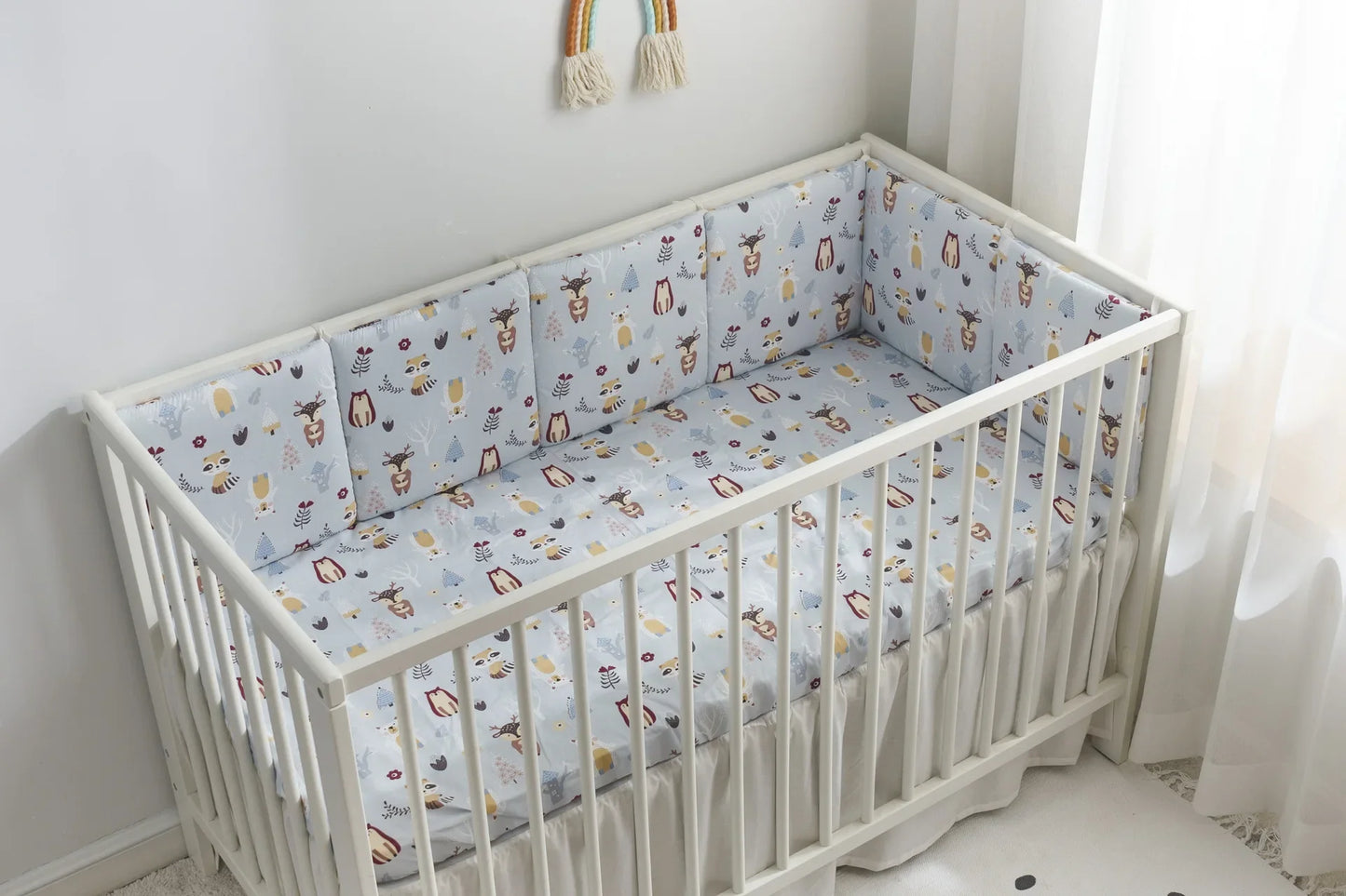 Bedding Set Pure Cotton Playpen 30x30 Small Raccoon 6 Whole Pieces Bab NairoMarket