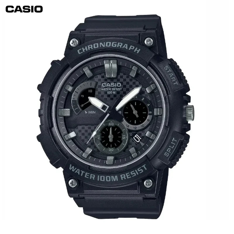 Casio MCW 200H 100H Watch Men s Men s Watch Multi function Dial Stopwatch Date Sports Smart Cool Fashion Quartz Watch