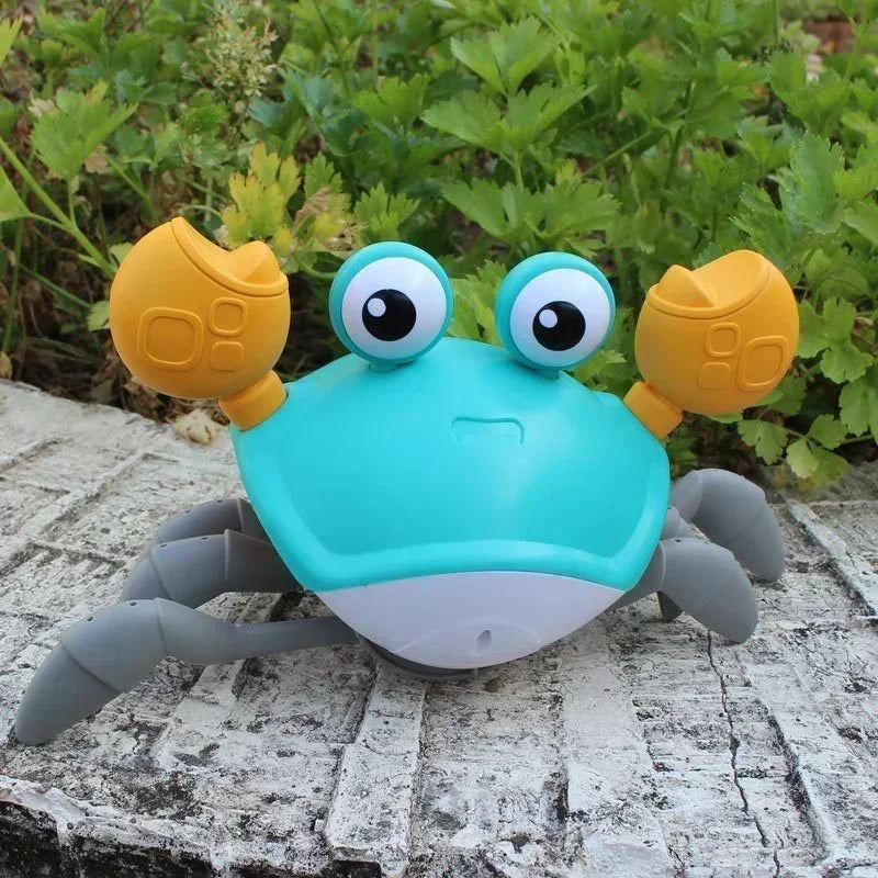 Escape Induction Crab Octopus Crawling Toy Baby Electronic Pets Musical Toys Educational Toddler Moving Toy Kids Christmas Gift