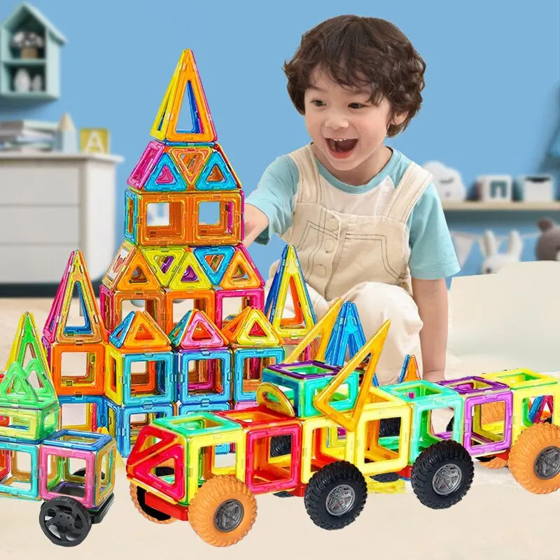 Magnets Toys for Kids Big Size Plus Magnetic Building Blocks for Child NairoMarket