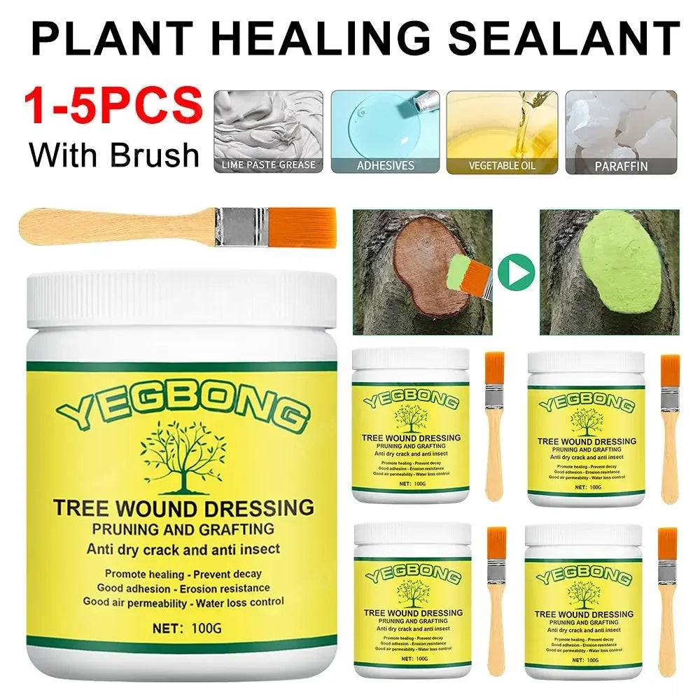 1-5Box Tree Grafting Paste Tree Wound Repair Pruning Sealer Bonsai Wound Healing Agent Plant Saw Cuts Coating Pruning Heal Paste