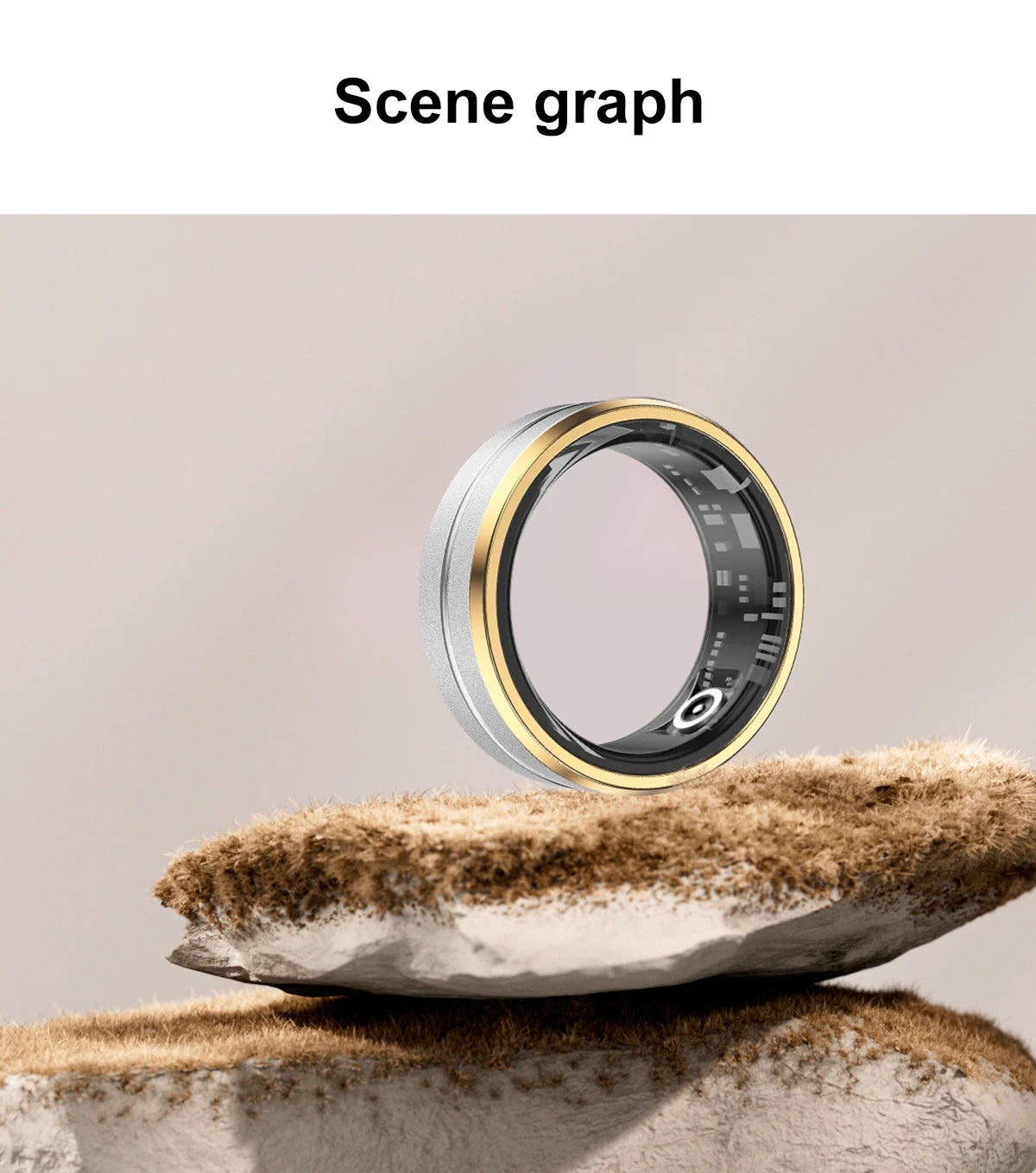 Smart Ring 2024 For Men Women Health Monitoring IP68 3ATM Waterproof Multi-sport Mode Smartring R06 Men For Xiaomi Andriod IOS