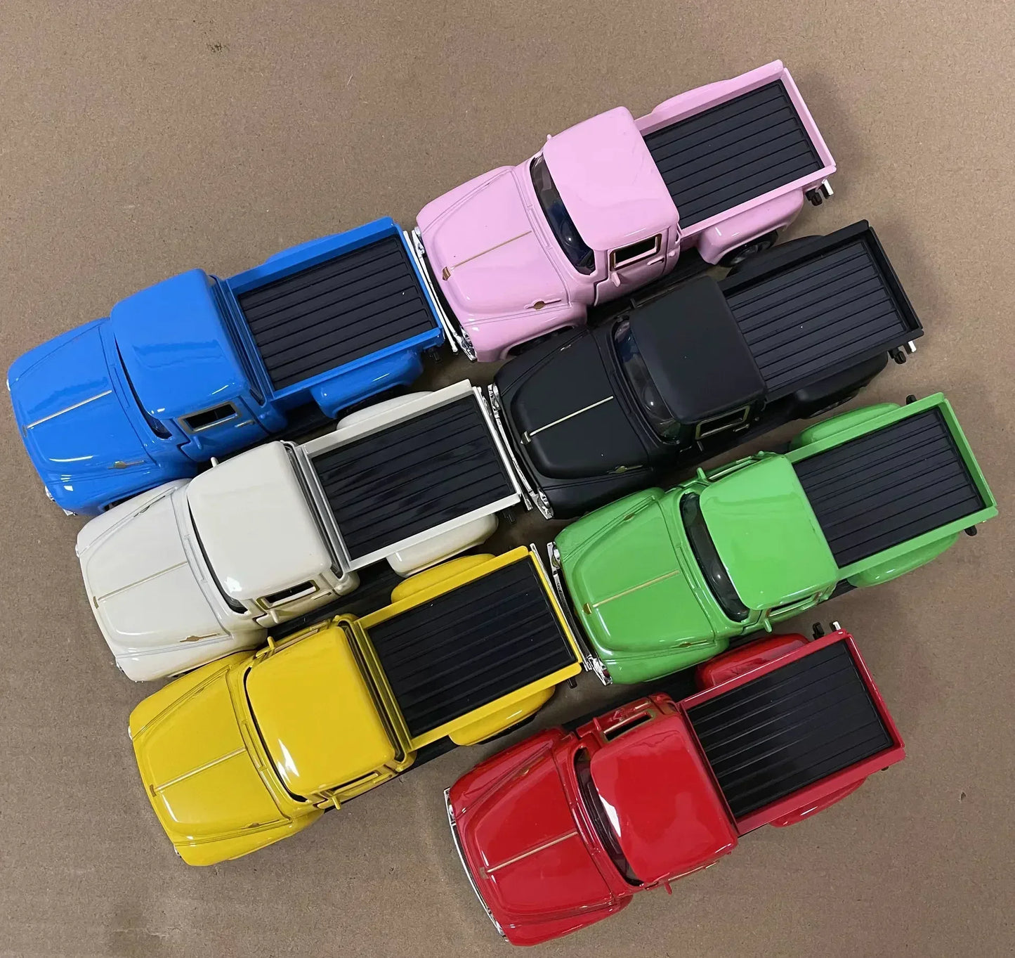 10pcs Hot Vintage Car Red Truck Toy Vintage Car Alloy Pickup Truck Children's Toy Christmas Birthday Christmas Gift New