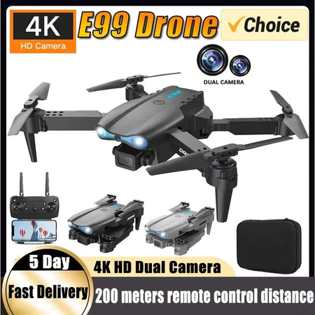 E99 Pro Drone Quadcopter Remote Control Handle Four Axis Aircraft HD 6 NairoMarket